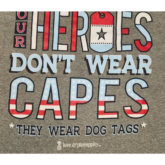 Men's Patriotic T-Shirt Size L - Picture 4 of 5